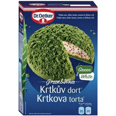 Krtkův dort Dr. Oetker Green & White (410 g)