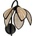 OSRAM - Стенна лампа DECOR RATTAN 1xE27/15W/230V бежова/черна (P227830)