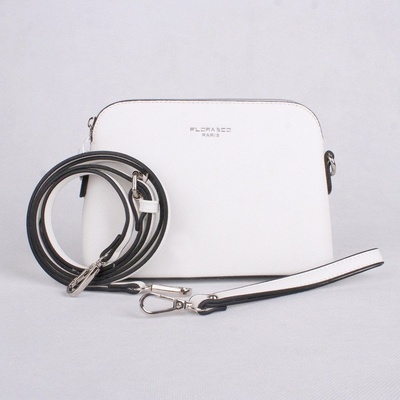 Flora & Co dámská malá pevná crossbody kabelka F3765 bílá