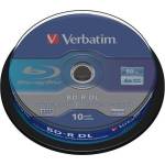 Verbatim BD-R(10-pack)/DualLayer/шпиндел/6X/50GB (43746)