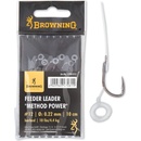 BROWNING Feeder Leader Method Power Pellet Band bronze 10cm 6ks veľ.10 0,25mm