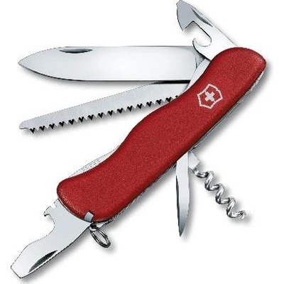 VICTORINOX - Velký kapesní nůž Forester, 12 funkcí, červená 0.8363