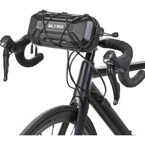 Wildman Велосипедна чанта wildman xt17 1l за кормило, черна (gt001182)