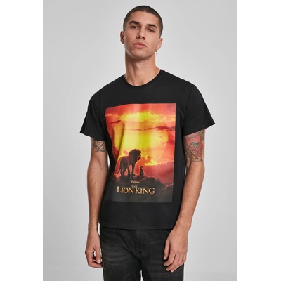 MERCHCODE Мъжка тениска MERCHCODE Lion King Sunset в черен цвятUB-MC506-00007 - Черен, размер S