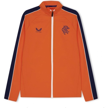 Castore Юношеско яке Castore Rangers Anthem Jacket 2023 2024 Juniors - Orange