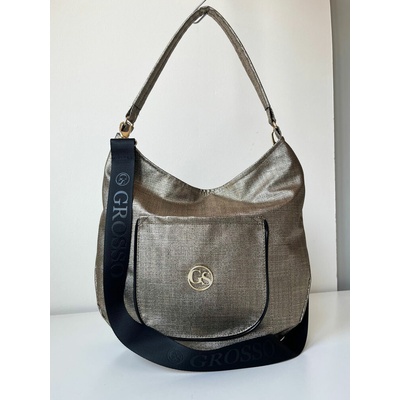 Grosso dámska kabelka na rameno GS-3142-dark gold