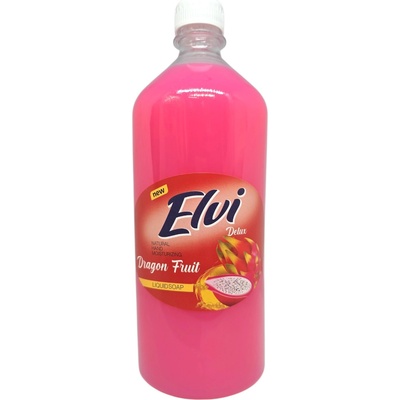 ELVI течен сапун, Delux, 1000мл, Dragon Fruit