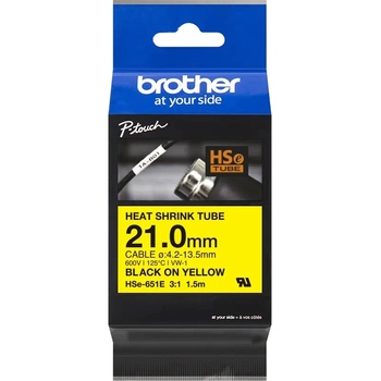 Brother Консуматив за принтер BROTHER HSE651E heat shrink tape 21mm HSE651E (HSE651E)