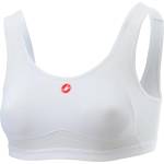 Castelli Дамско горнище Castelli Women's Rosso Corsa Bra Cycling undershirt - White (114-1439-0212)