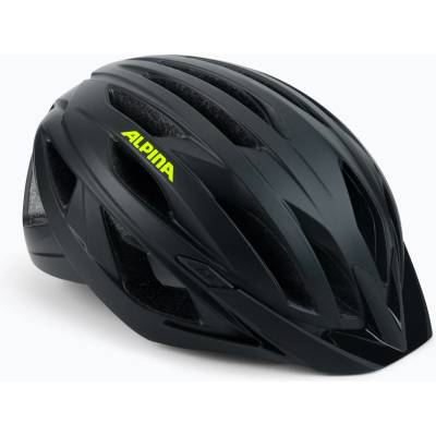 Alpina Велосипедна каска Alpina Parana black neon/yellow matte