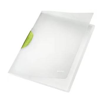 Leitz Клипс за закопчаване, PP, A4, LEITZ "ColorClip Magic", зелен 41740059 (41740059)