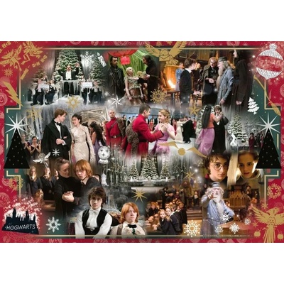 Ravensburger - Puzzle Harry Potter: Christmas at Hogwarts - 1 000 piese