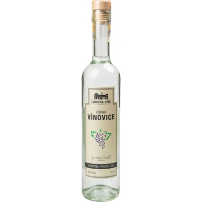 Lžín Vínovice 50% 0,5 l (holá láhev)