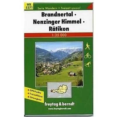 Turistická mapa Brandnertal :
