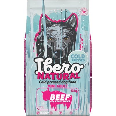 Ibero Cold Press Dog Adult Small Beef 12 kg