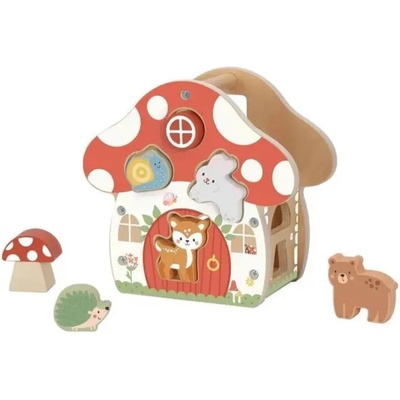 Tooky Toy Vkladačka Domček