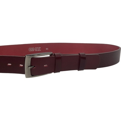 Penny Belts kožený opasek 34-95 bordo