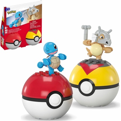 Mega Construx Pokémon Squirtle a Cubone 45 ks – Zboží Dáma