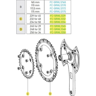 Převodník Campagnolo 12s SR WRL, 32z, vč.šroubů (r.v. 2023 - ....) – Zboží Dáma