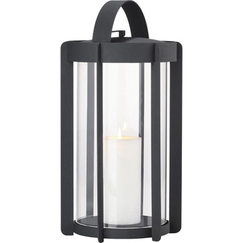 Zone Фенер за свещ СВЕТУЛКА 35 cm, черен, стомана, Зона Дания (ZO32317)