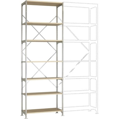 Manuflex RM4230 Regál 1030 x 3000 x 700 mm