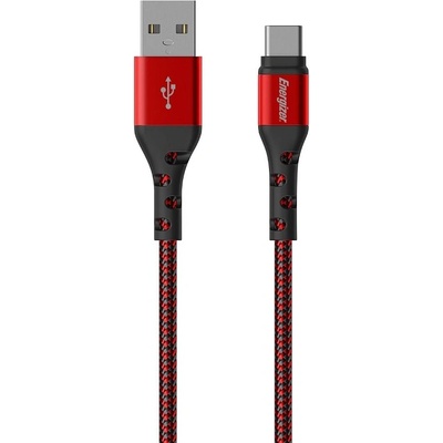 Energizer Кабел Energizer - C520CKRD, USB-A/USB-C, 2 m, червен (C520CKRD)