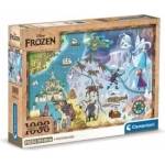 Clementoni Disney Frozen Map puzzle 1000pcs