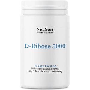 NatuGena Клетъчно здраве и енергия - D-рибоза 5000, 150 g прах (571551 (2018155) NTG)