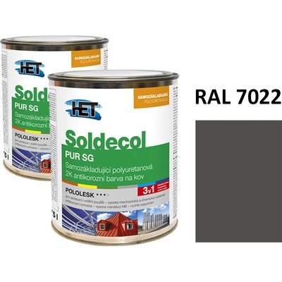 Soldecol PUR SG 0,75L RAL 7022