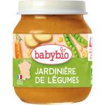 Babybio Био зеленчуково пюре Babybio - Градински зеленчуци, 4 м+, 130 g (3288131502434) - baby