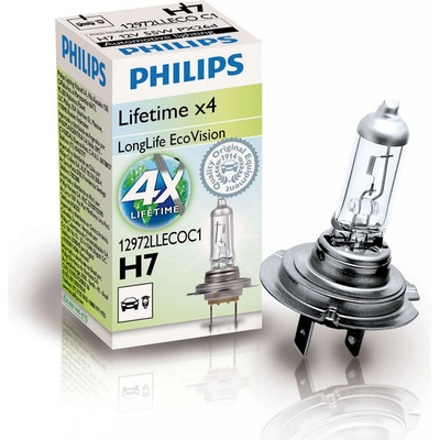 Philips LongLife EcoVision H7 PX26d 12V 55W