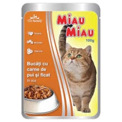 Miau Miau cat kuřecí 100 g