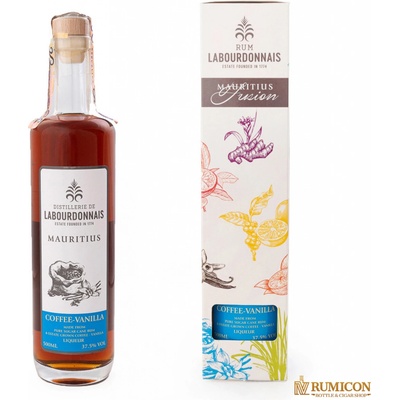 Labourdonnais Liqueur Coffee-Vanilla 37,5% 0,5 l (kartón)