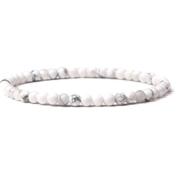 Nubis korálkový bílý howlit KN314