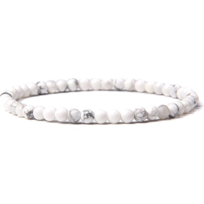 Nubis korálkový bílý howlit KN314