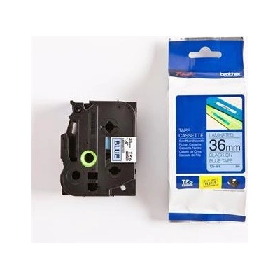 páska BROTHER TZ561 čierne písmo, modrá páska Tape (36mm) TZE561