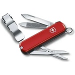 Victorinox Швейцарски джобен нож Victorinox Nail Clip 580 0.6463. B1, червен, блистер (0.6463.B)