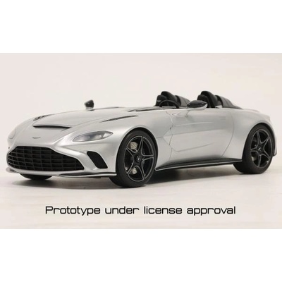 GT SPIRIT 1: 18 aston martin v12 speedster 2021 skyfall silver