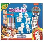 Crayola Washimals: Миещи се фигурки Пес патрул със стикери - комплект от 4 броя (74-0290)