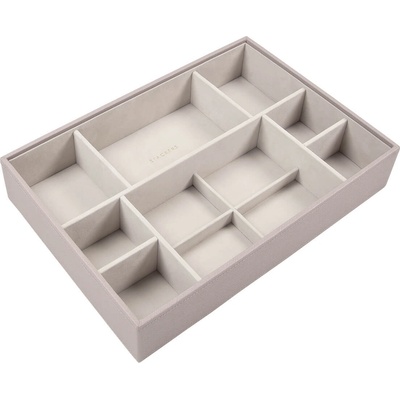 Stackers Ковчеже за бижута Stackers 11 камери supersize кадифен тауп (73787)
