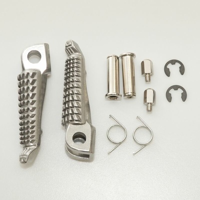 BIKETEC PARTS sada stupaček řidiče kompletní s upevněním KAWASAKI ZX-6R/ZX-10R 03-13, NINJA 650R 06-13, ER6 09-10, KLE 650 08-13, Z 750 04-11, Z 1000 03-13, Z 1000SX 11-13 barva stříbrná