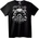 NOONEBRAND Тениска Iron Asylum свиване - 2XL, White
