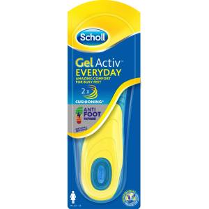 Scholl Стелки за ежедневени дамски обувки Gel Activ Casual, размер 3, 5-7, 5, 1 (3036666)