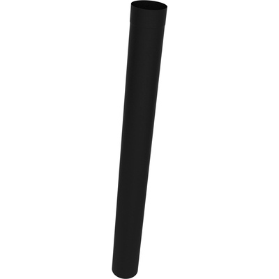 Zambelli Colordur Svodová roura kruhová 80 1 m RAL 9005 černa 247980-1000-9005