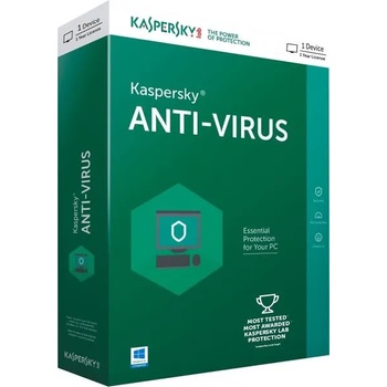 Kaspersky Anti-Virus 2017 (1 Device/1 Year) KL1171OBABS