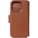 Decoded Leather Detachable Wallet, tan - iPhone 15 Pro (K-D24IPO15PDW5TN)