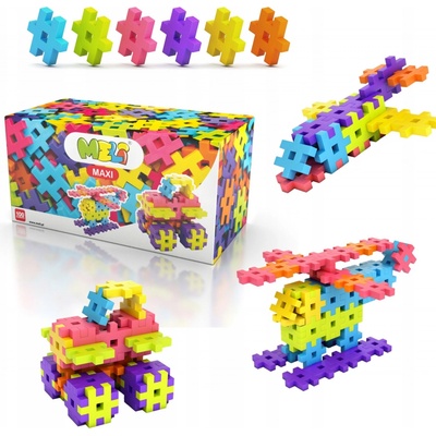 MELI Stavební bloky Maxi 100 ks