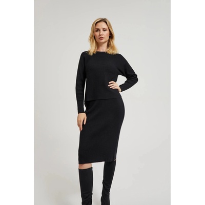 Moodo Плетена черна молив пола Moodo Moodo | Cheren | ЖЕНИ | XS