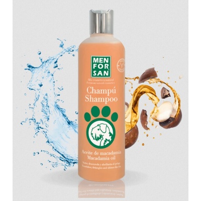 Men For San šampón s makadámiovým olejom pre psy 300 ml