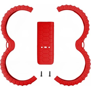 SUNNYLiFE Предпазен капак + предпазител за пропелери SUNNYLIFE за DJI Avata 2, червен (AT2-KC828-R)